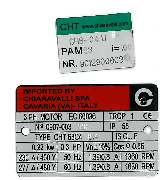 Tabliczki znamionowe