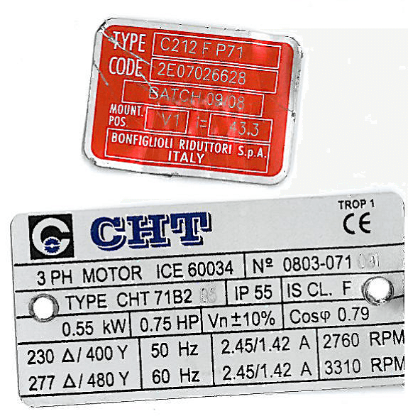 Tabliczki znamionowe